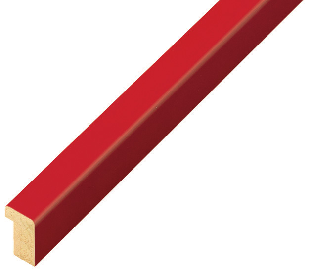 Asta in ramino - Larghezza 10mm Altezza 14 - Rosso - 10ROSSO