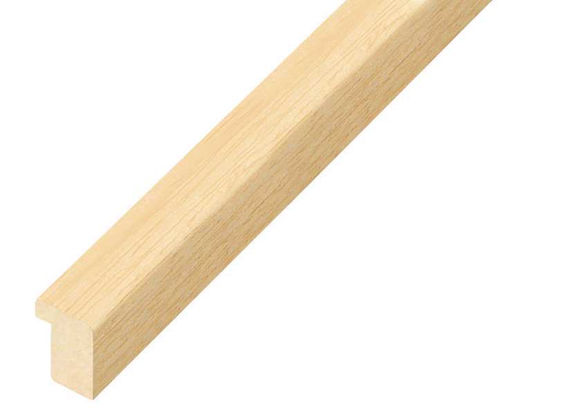 Asta grezza in tiglio - larghezza mm 15 - altezza mm 20 - 1520T