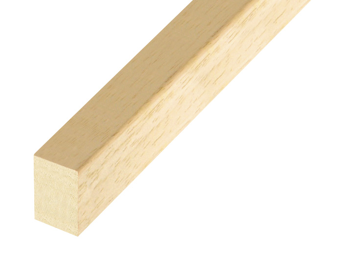 Asta grezza in tiglio - Larghezza 15mm - Altezza 26 - 1526T