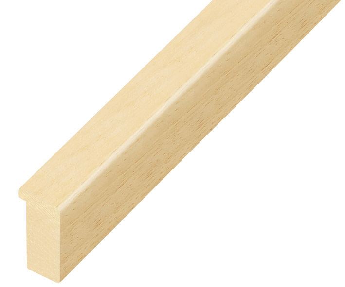 Asta grezza in tiglio - Larghezza 15mm - Altezza 25 - 1525T