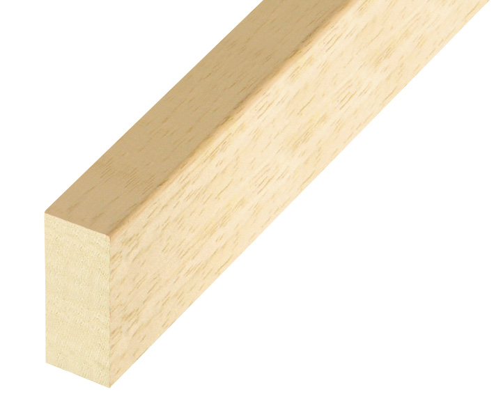 Asta grezza in tiglio mm 15x40 - 1540T