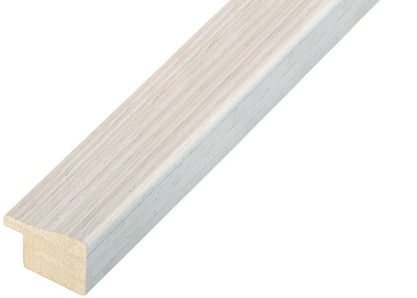 Asta in ayous - Larghezza 24mm Altezza 17 - Colore perla - 291PERLA