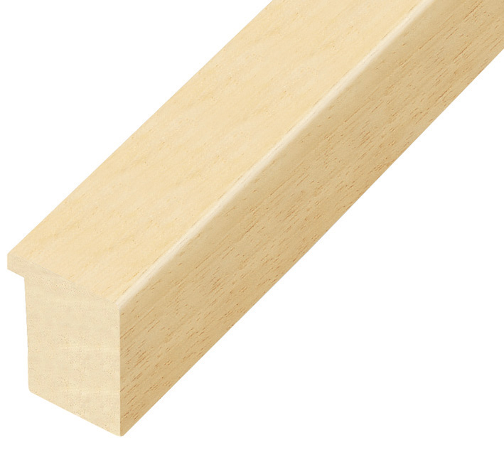 Asta grezza in tiglio - Larghezza 30mm - Altezza 32 - 3032T
