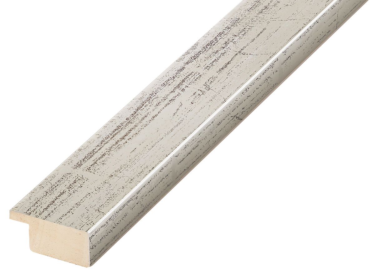 Asta in ayous - Larghezza 30mm Altezza 14 - Argento vecchio - 30ARGVEC