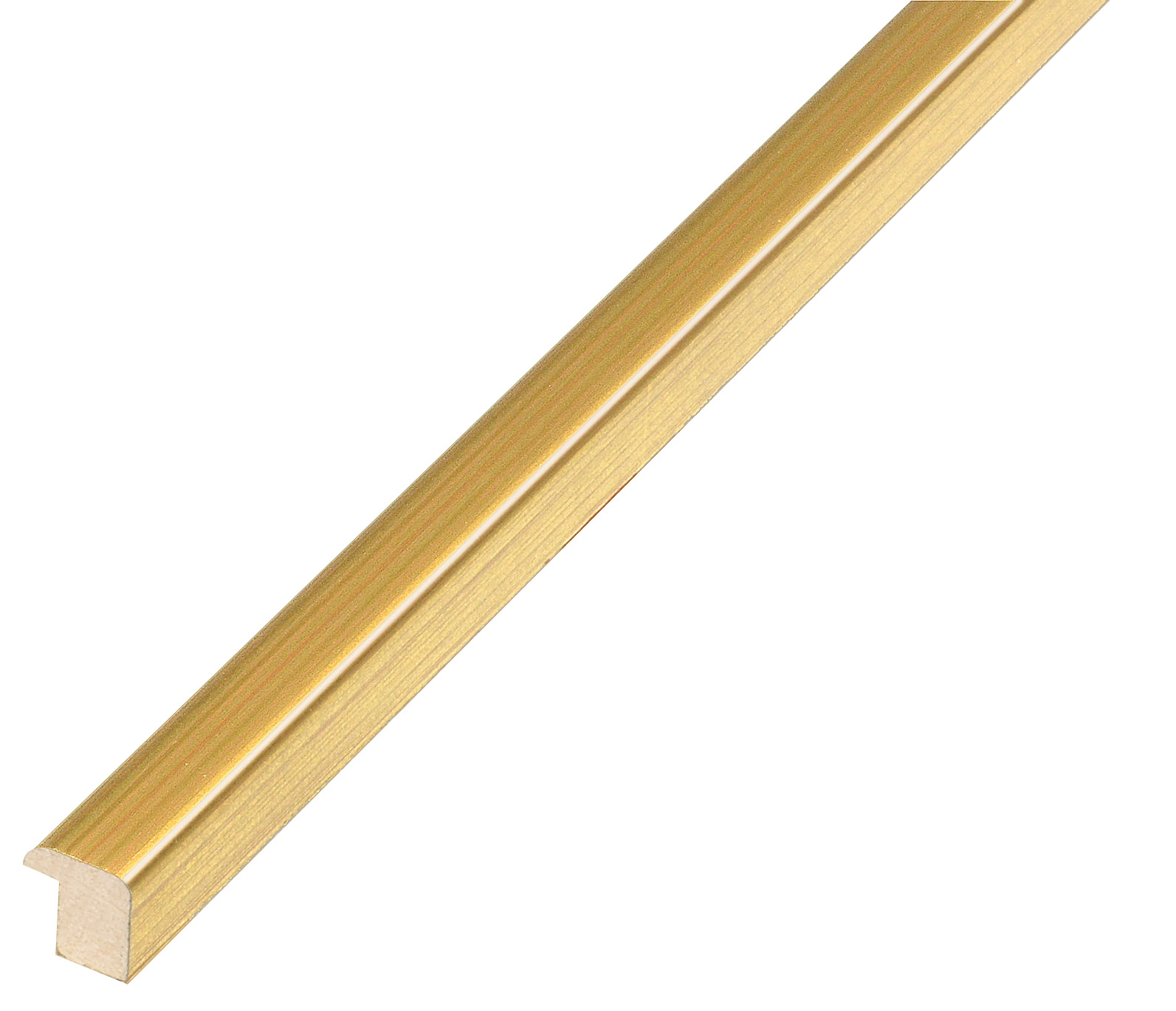 Asta pino giuntato - Larghezza 14mm Altezza 14 - Oro - 332ORO