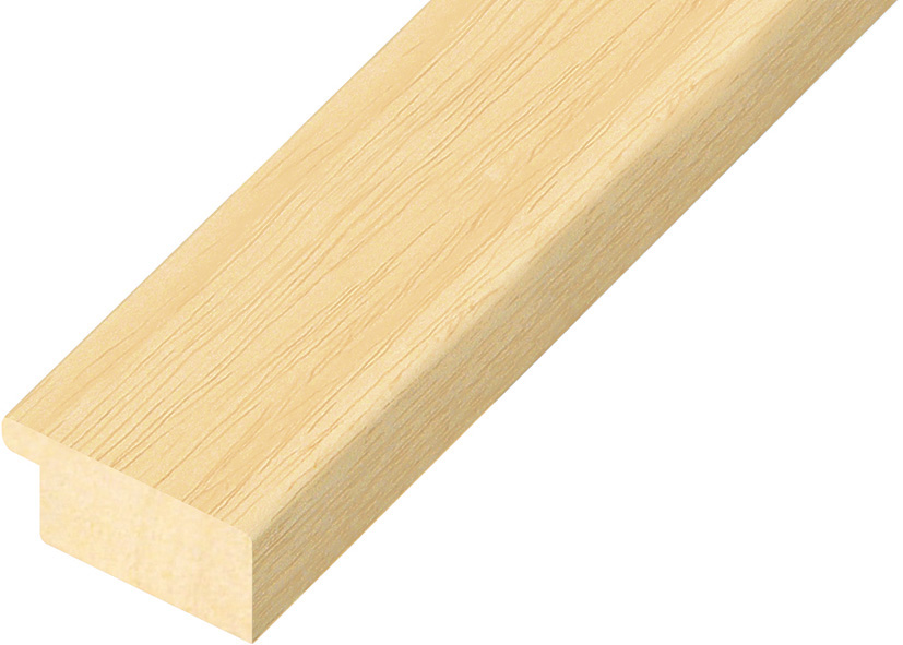 Asta grezza in tiglio - Larghezza 40mm - Altezza 20 - 4020T