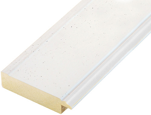 Asta pino giuntato - Larghezza 45mm Altezza 11 - Bianco - 45BIANCO