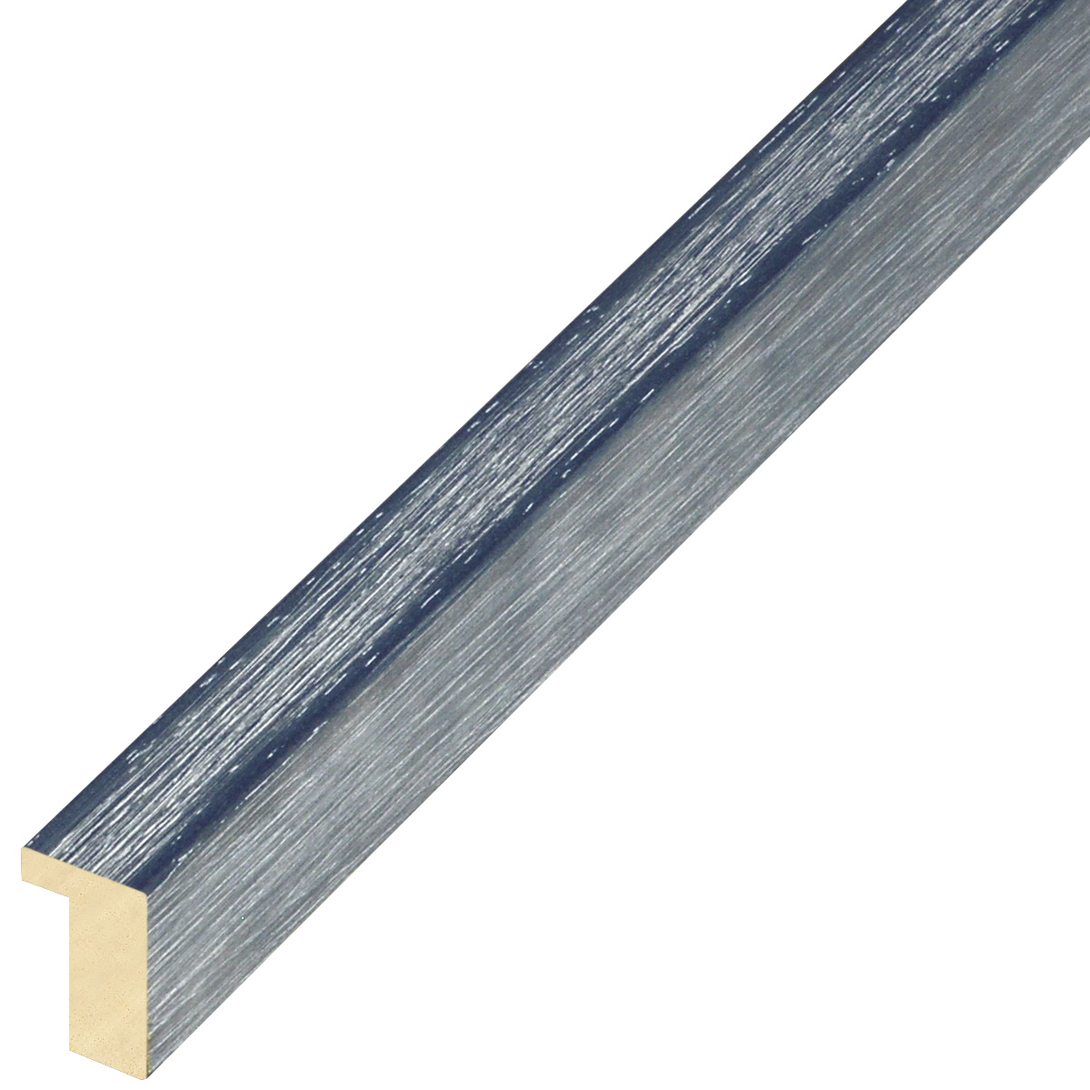 Asta in ayous - Larghezza 15mm Altezza 25 - Finitura blu - 606BLU