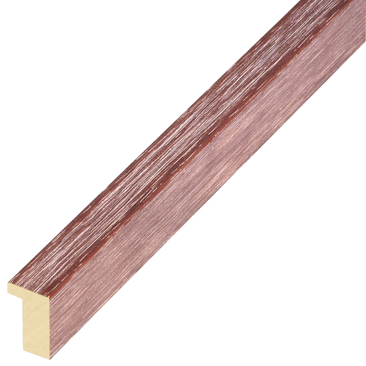Asta in ayous - Larghezza 15mm Altezza 25 - Finitura rubino - 606RUBINO