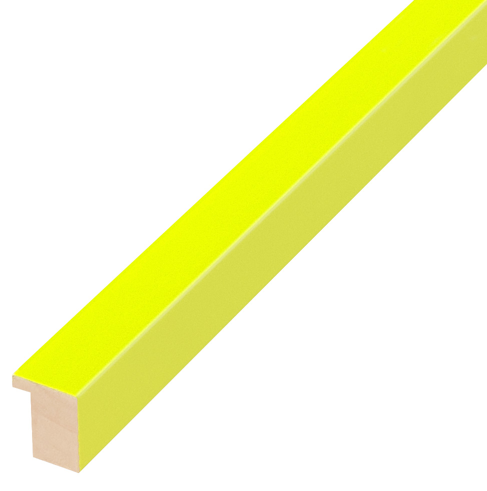 Asta in ayous - Larghezza 20mm Altezza 25 - Giallo limone - 708LIMONE