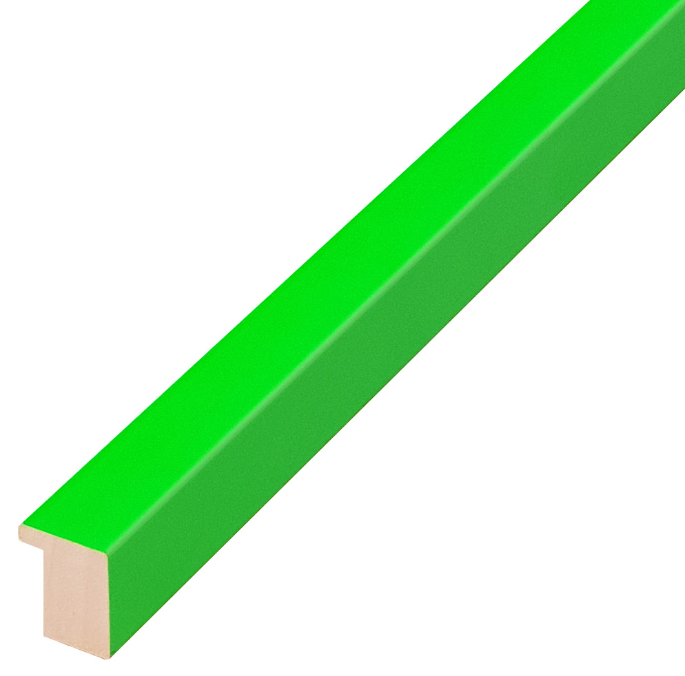 Asta in ayous - Larghezza 20mm Altezza 25 - Verde prato - 708PRATO