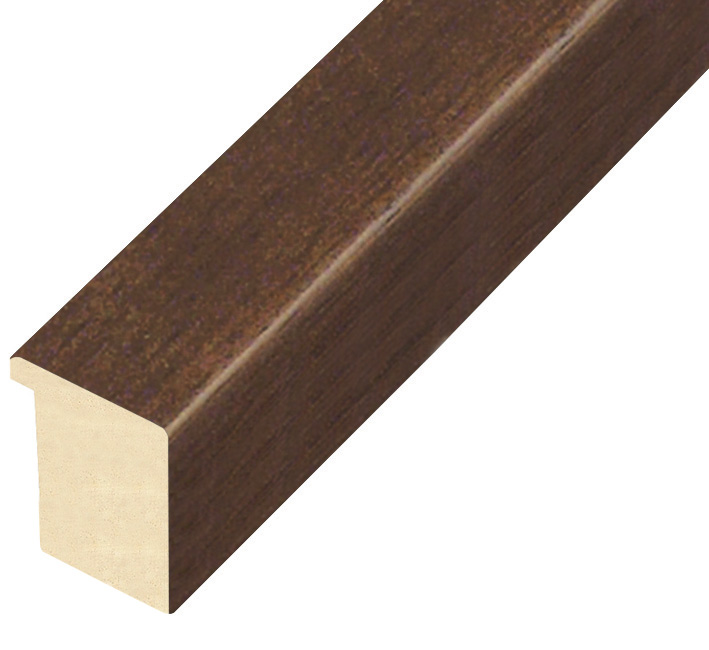 Asta in ayous piatta - Larghezza 30mm Altezza 32 - Noce - 730NOCE