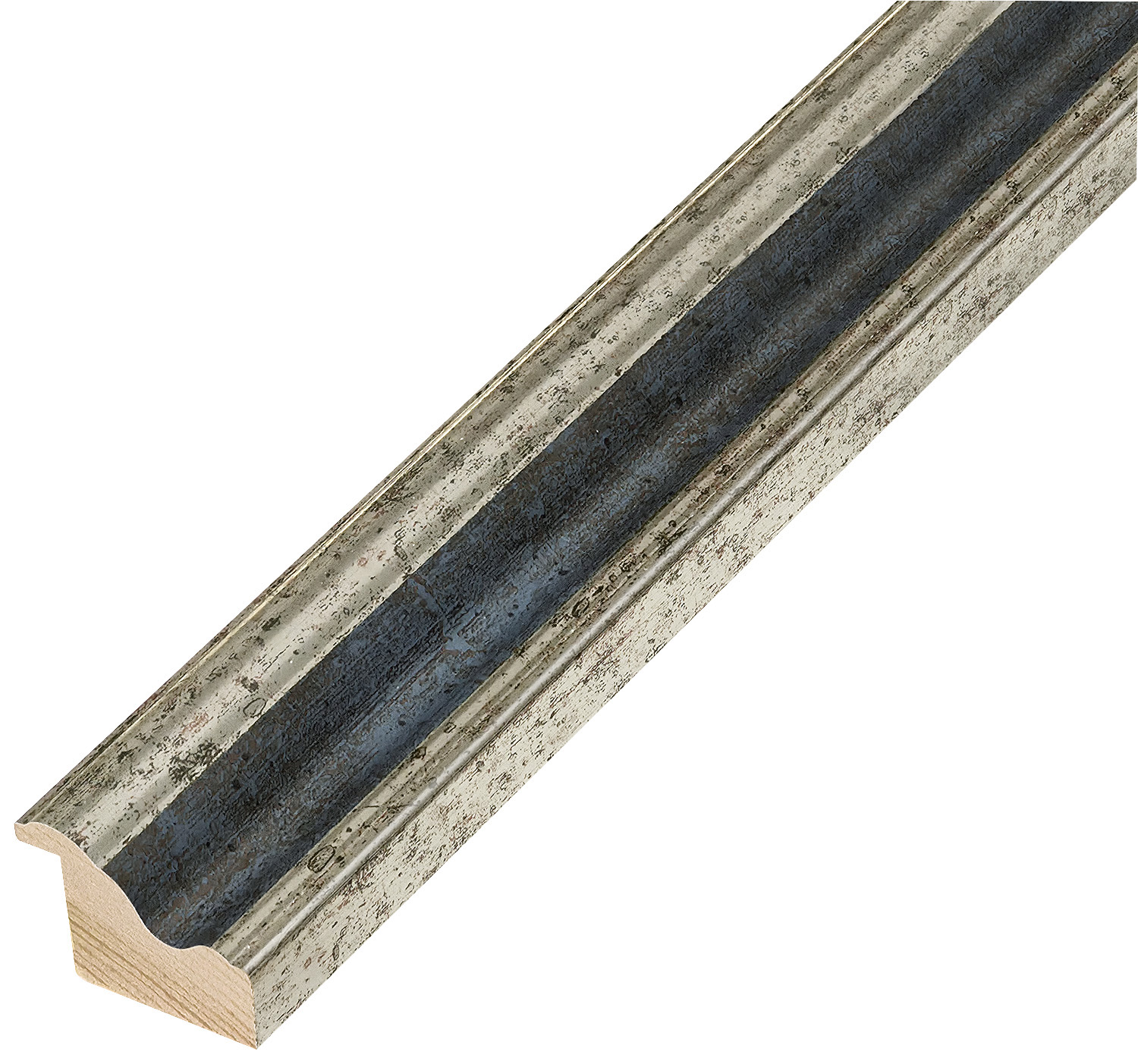 Asta pino giuntato - Larghezza 45mm Altezza 32  - Argento - 828ARG