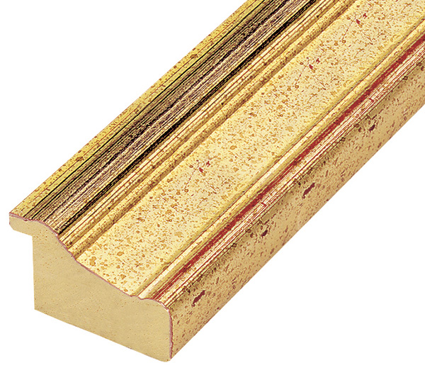 Asta in ayous - Larghezza 56mm Altezza 33 - Oro - 841ORO