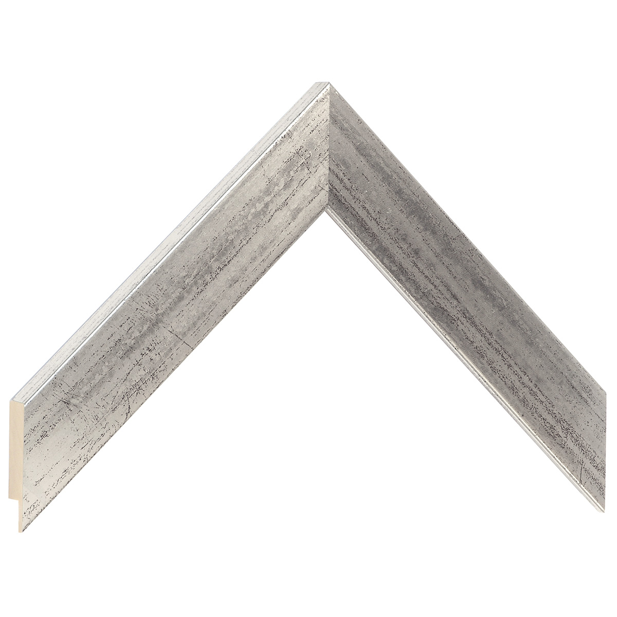 Asta in ayous - Larghezza 30mm Altezza 14 - Argento vecchio - Campione