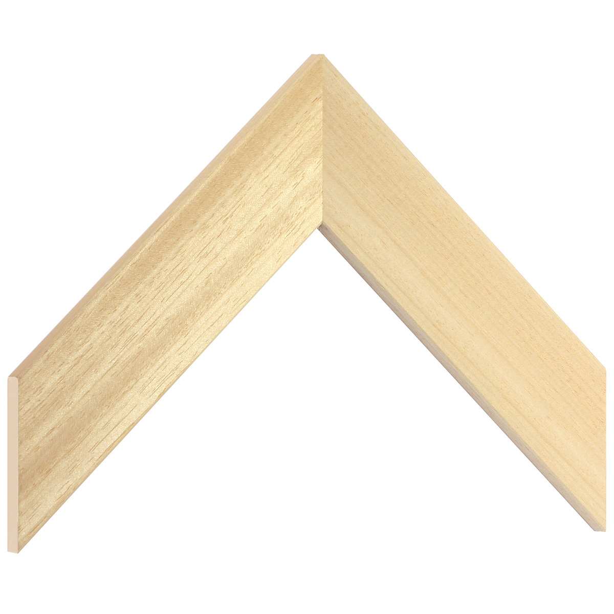 Asta grezza in tiglio - Larghezza 40mm - Spessore mm 10 senza battuta - Campione