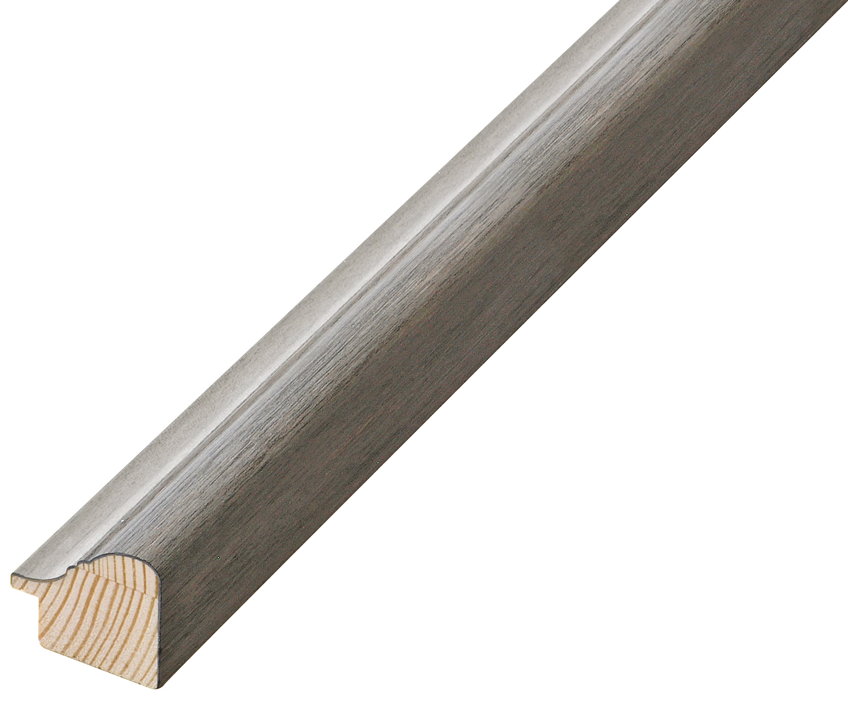 Asta abete giuntato - Larghezza 30mm Altezza 27 - Perla, fascia argento