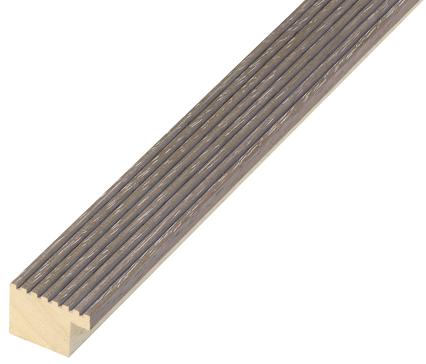 Asta in ayous trattato - Larghezza 29mm Alt.20 - Fumo