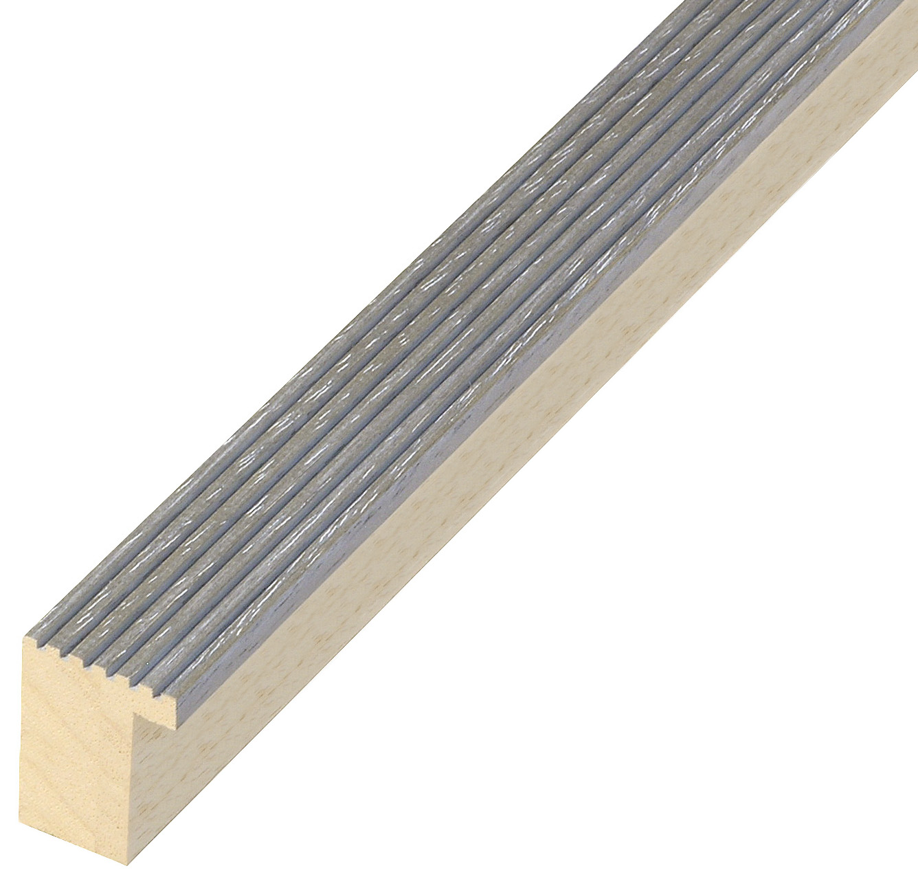 Asta in ayous - Larghezza 24mm Altezza 33 - Grigio